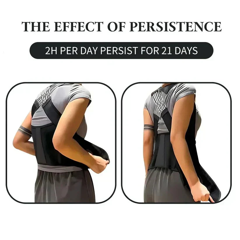 Adjustable Back Support Posture Corrector for Women and Men